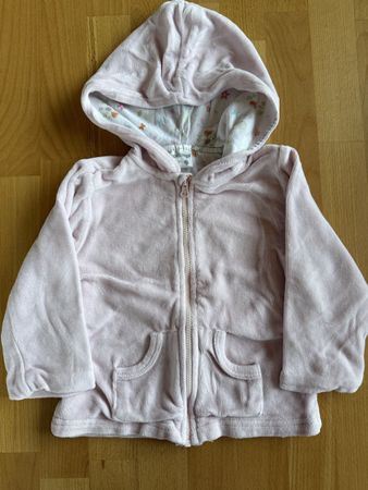 Rosa Kuscheljacke Grösse 74