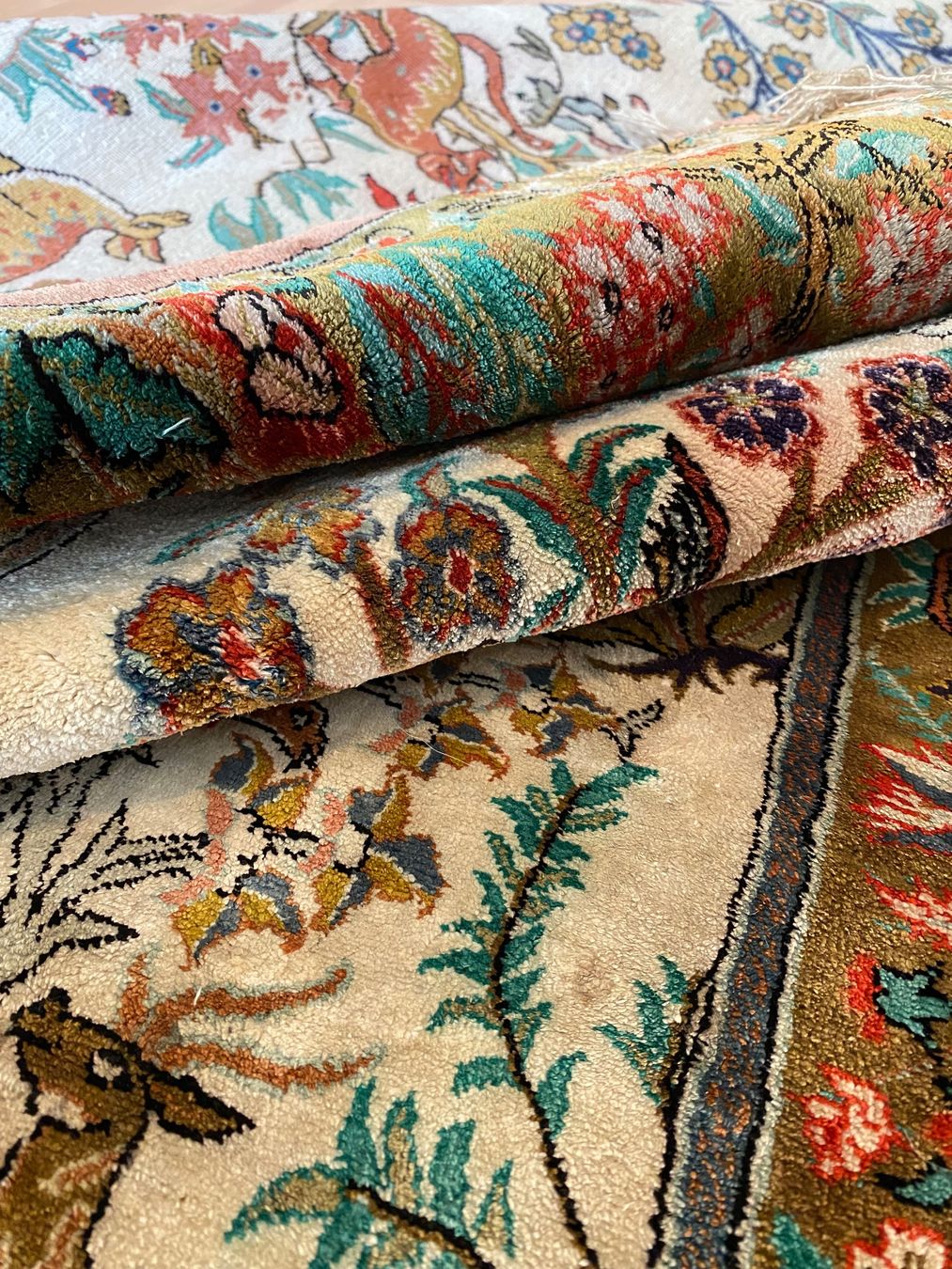 Teppiche: Perser-Seidenteppich Ghom 190x105 – Gebraucht aus Zürich von Simodo 9