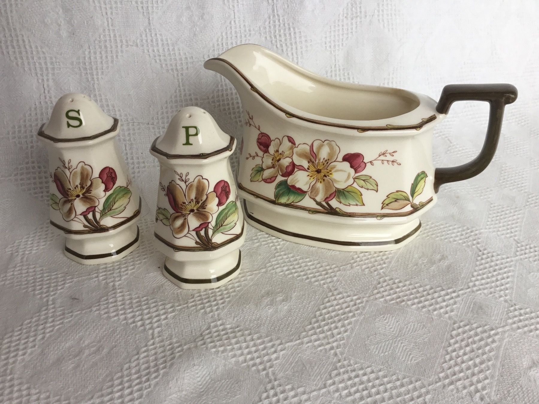 Villeroy & Boch Set di piatti: 3 Teile Villeroy & Boch Portobello – Usato da St. Gallen venduto da chamilla