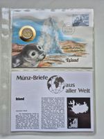 Münzbrief / Numisbrief    ✉️   ISLAND   1984