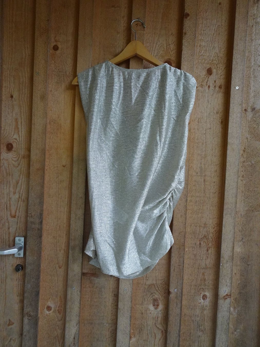 Riani Camicette: Gold-Silber Bluse von Riani Gr. 44 - 425122 – Usato da Küssnacht am Rigi venduto da Good4Deckeli 1