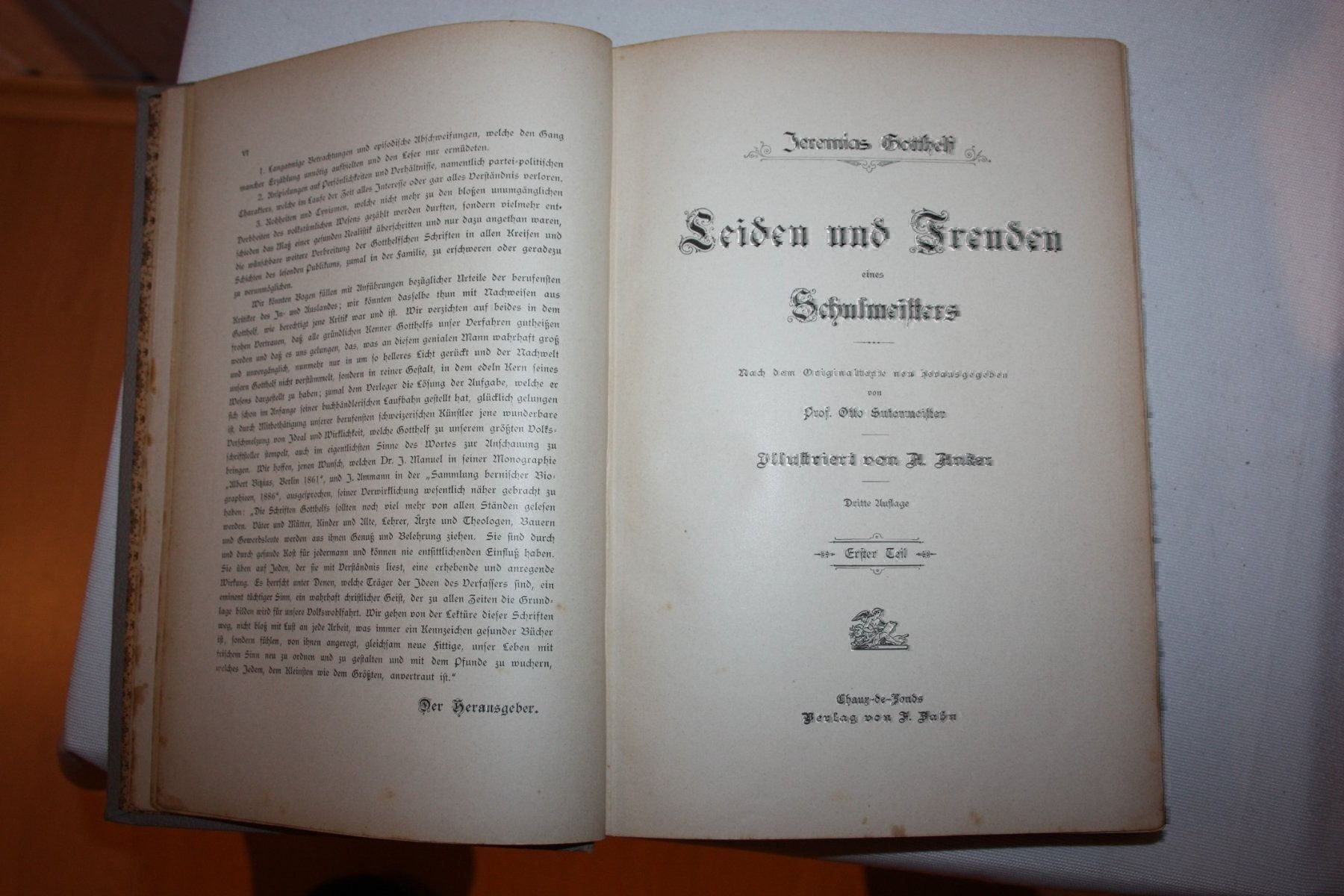 Bücher: Gotthelf, Leiden und Freuden – Gebraucht aus Oberwil BL von Hesa41 3