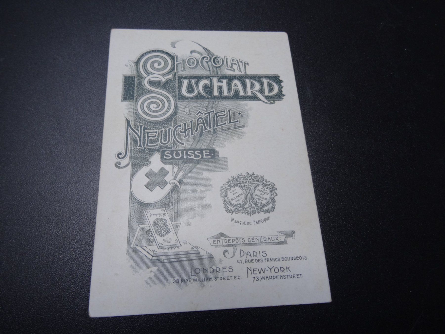 Suchard Sammelbilder & Trading cards: alte Suchard Werbekarte – Gebraucht aus Lupfig von Jolly63 1