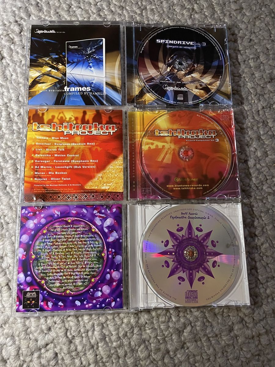 CD: Spindrive Vol.3/Tshitraka Project/Psychoactive Scandosounds2 – Usato da Reinach AG venduto da trigger7811 1