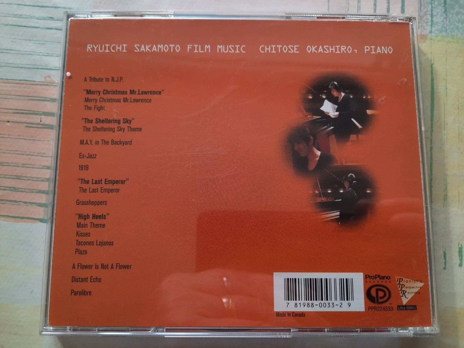 CD: Cd Ryuichi Sakamoto Film Music – Usato da Pully venduto da bro_n52j 1