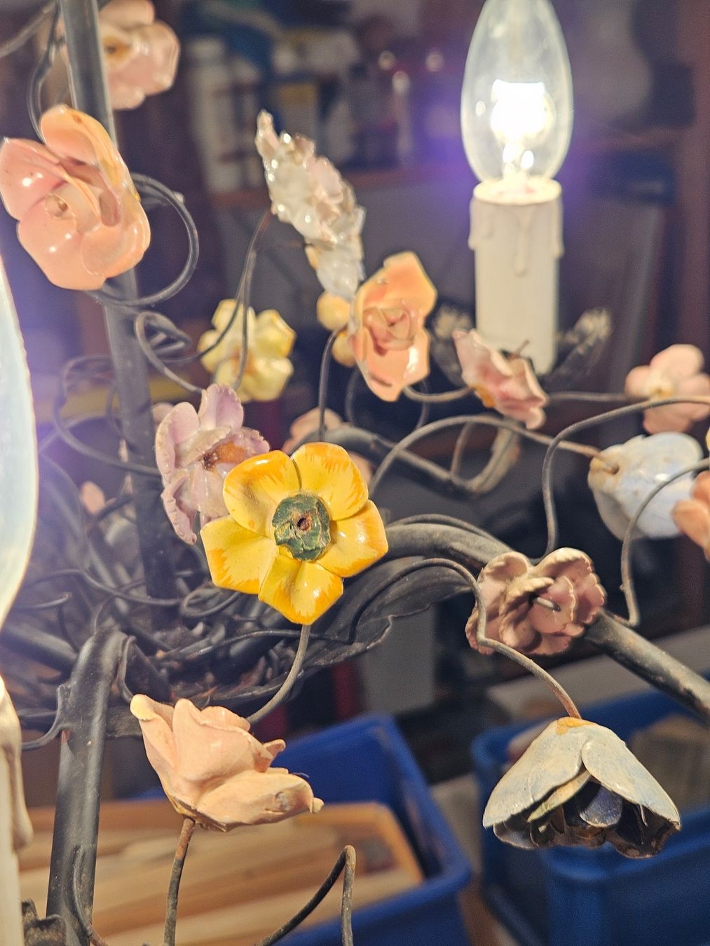 Lustres & lampes de plafonds: alter Lüster, Deckenleuchte – D'occasion à Muri b. Bern par rasastro 2