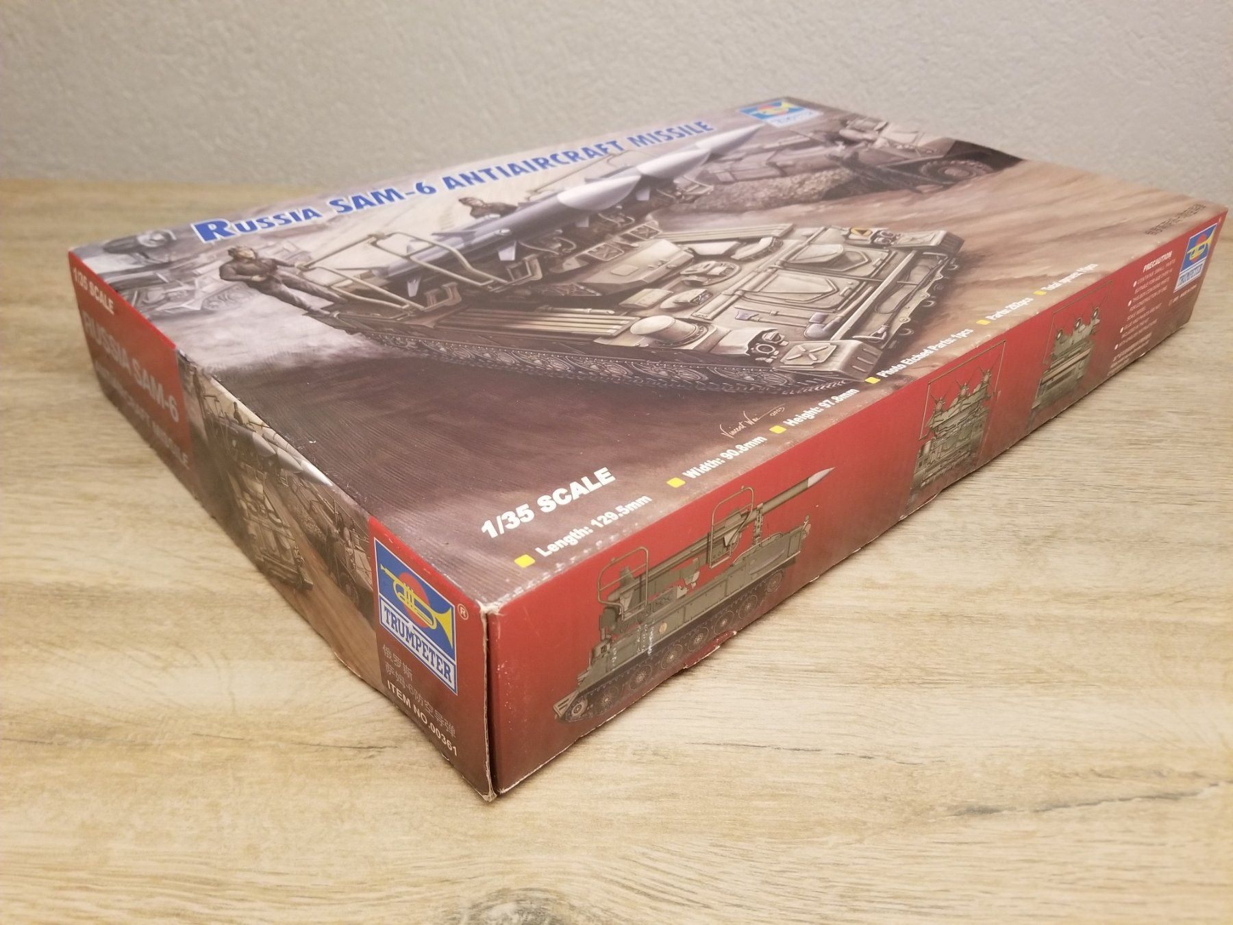 Modellbausätze & Standmodelle: Trumpeter 00361 SAM-6 Antiaircraft Missile – Neu und originalverpackt aus Schwadernau von Blueray 1
