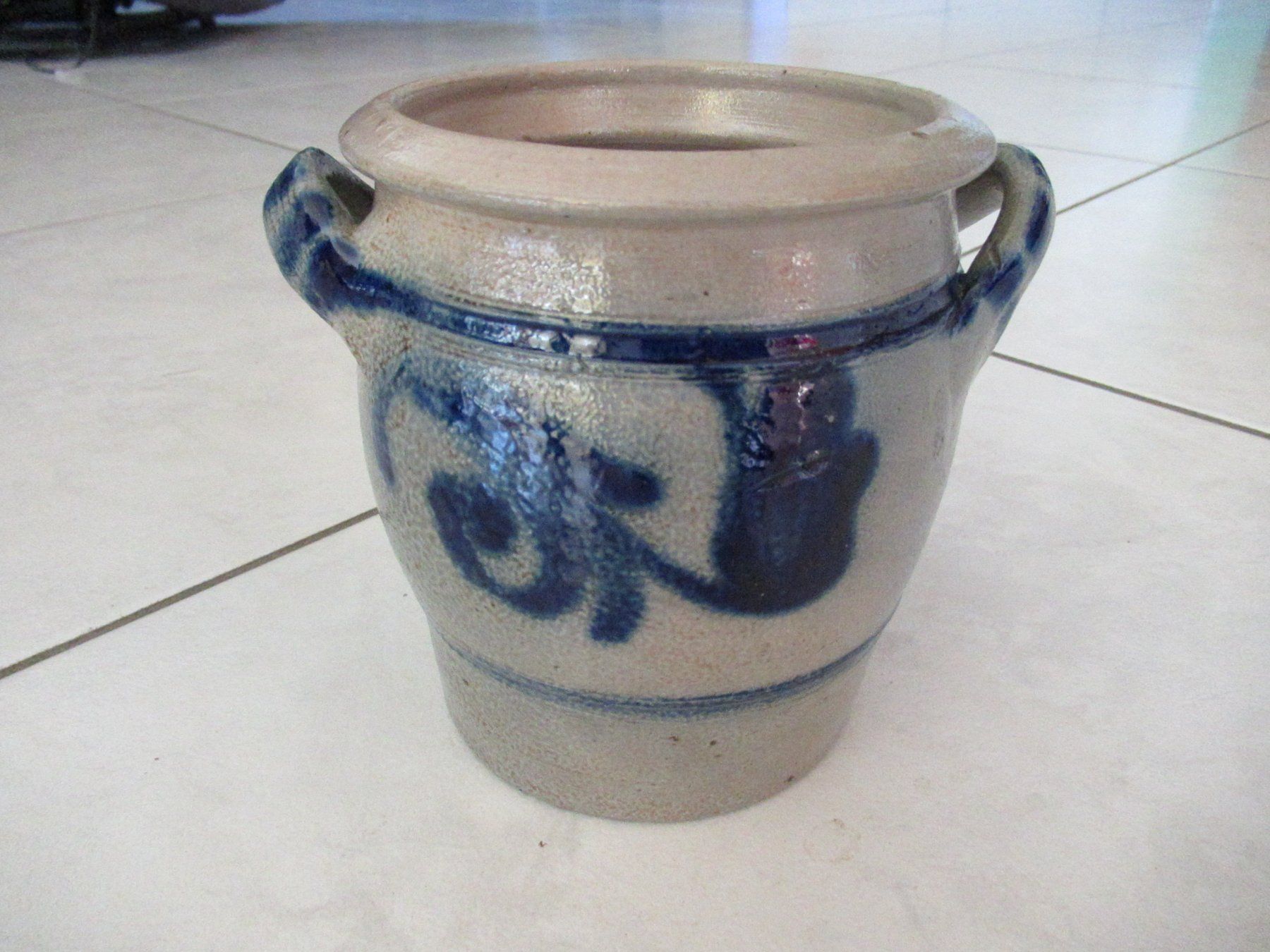 Tutte le decorazioni: ancien pot en grès – Usato da arconciel venduto da schoulon