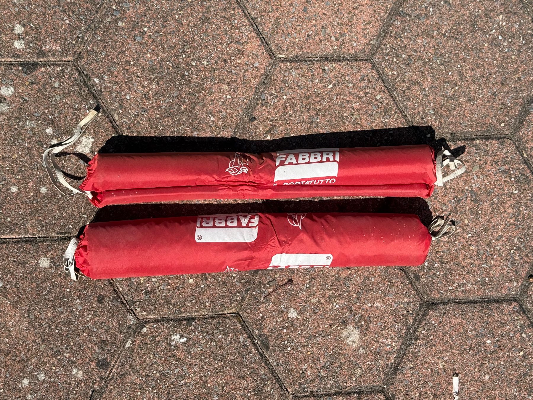 Portapacchi: 2 Stück Auflagepolster Dachträger – Usato da Hubersdorf venduto da Gewonnen 1