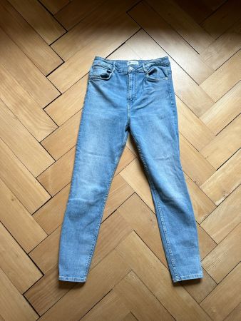 ZARA - Skinny Jeans hellblau 42