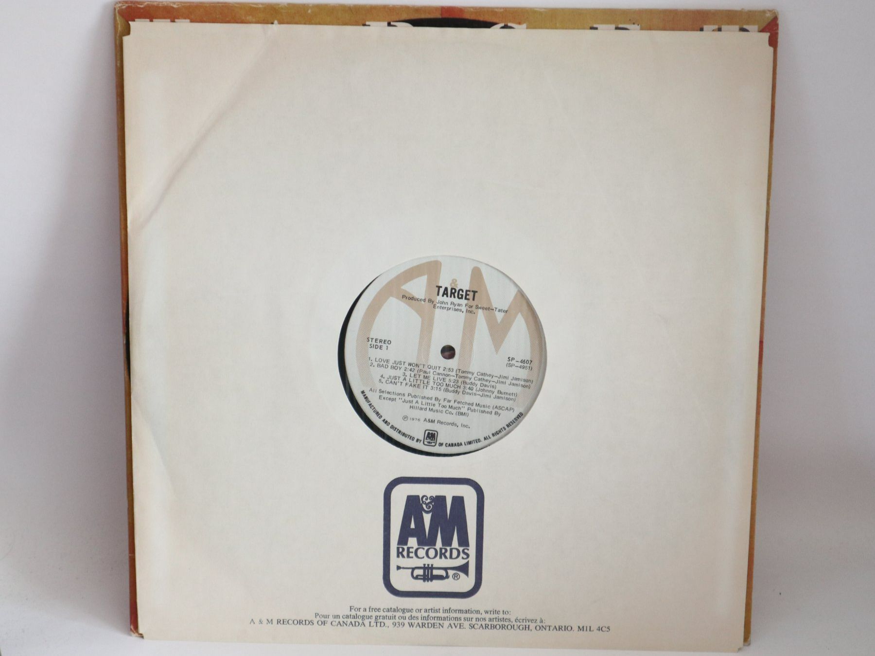 Dischi in vinile: Vinyl LP Target Hard Rock 1976 – Usato da Eschenbach SG venduto da Astalavista 6