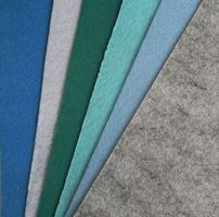 BASTELFILZ-SET 6 Farben 30x30 cm Set 13