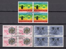 SBK 545 - 547 im 4er-Block mit ET