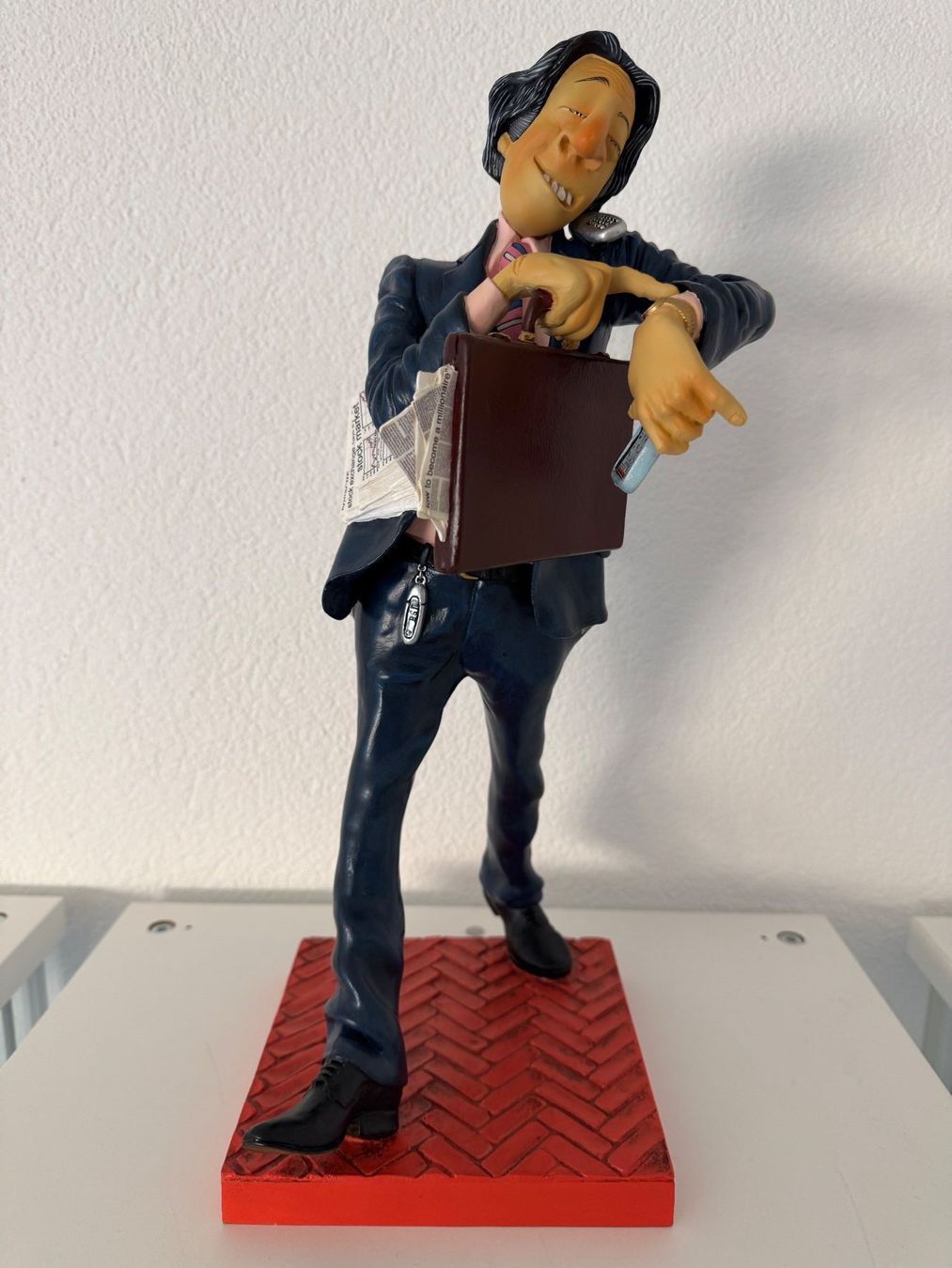 Statuette: Guillermo Forchino "The Businessmen" Klein – Nuovo e nell'imballaggio originale da Fulenbach venduto da Gambler001 1