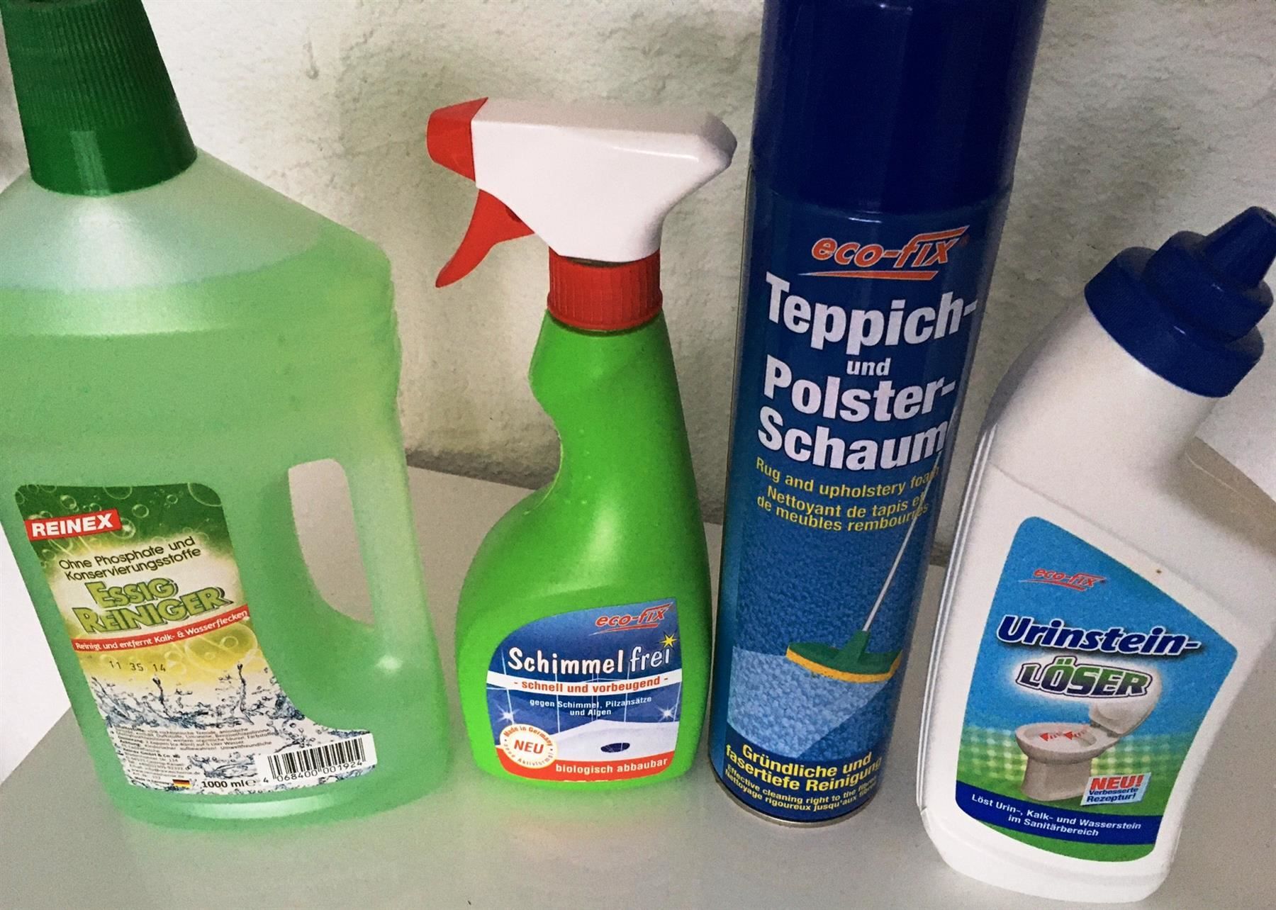 Prodotti di pulizia: 4er Reinigungsset – Nuovo e nell'imballaggio originale da St. Gallen venduto da schnaeppchen-preise