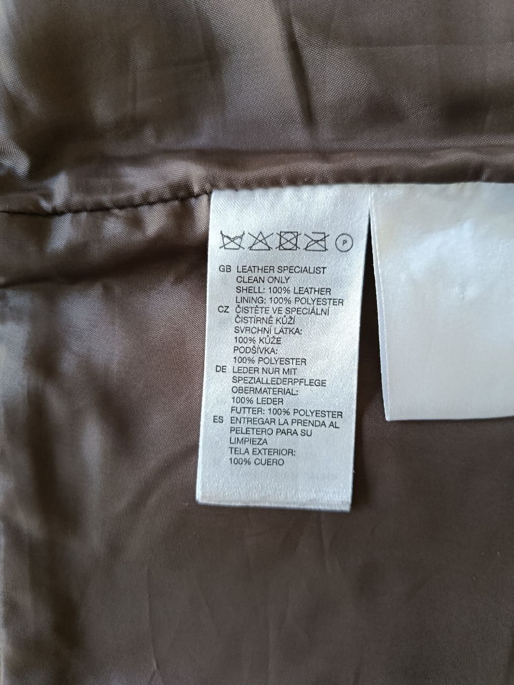 H&M Gonne: Cooler Lederrock sandfarben Gr. 40 – Usato da Basel venduto da Clay66 4