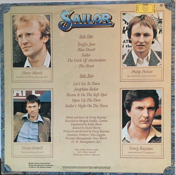 Schallplatten: Sailor - Sailor (LP) – Gebraucht aus Grüningen von azulvinyl 1