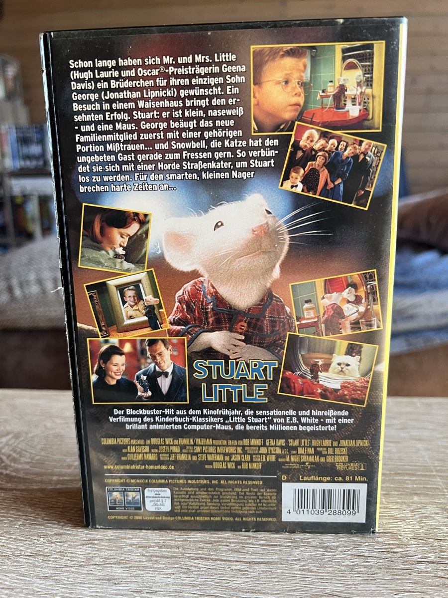 Tutti i VHS: VHS Stuart Little läuft einwandfrei – Usato da Aadorf venduto da Schwarzschlumpf1972 1