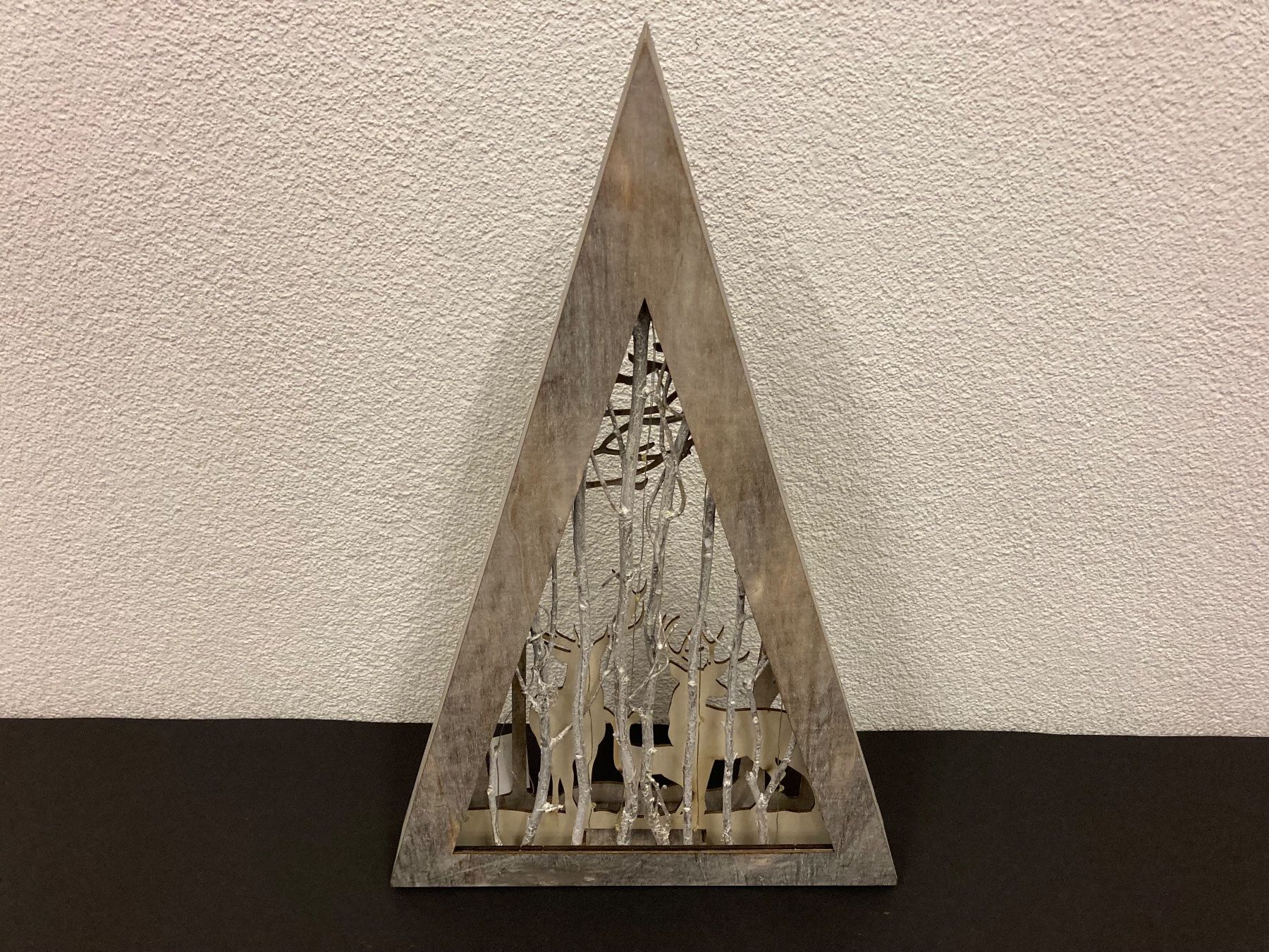 Alle Dekorationen: LED Diorama Pyramide, ca. 58 cm hoch, Holz, mit Timer – Neu und originalverpackt aus Neuenhof von jorogo 3
