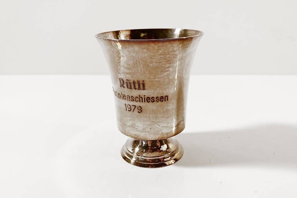 Altre raccolte & rarità: 800er Silber Schützenbecher, Rütli 1979 – Usato da Ballwil venduto da ClassicGallery 4