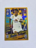 Match attax Fussballkarte Vini Jr. Turbo Talent limit. Edit.