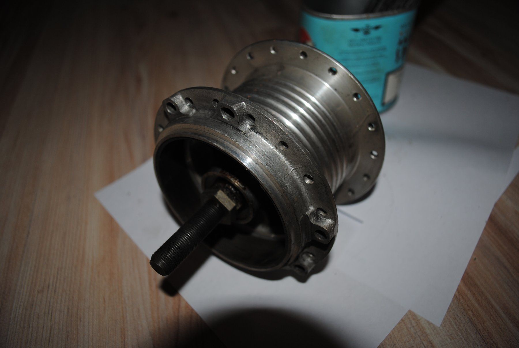 Puch Parti ricambio per ciclomotori: Radnabe PUCH Speichenrad hinten original – Usato da Subingen venduto da Baergarage 3