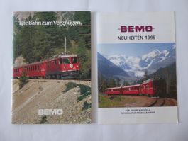 Bemo Katalog 1987 und NH Blatt 1995, guter Zustand