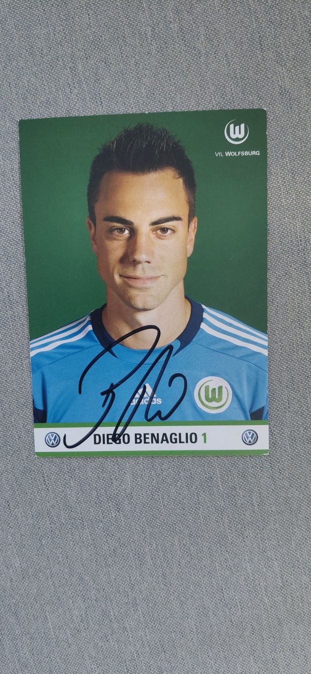 Autogramme: Autogrammkarte Diego  Benaglio – Gebraucht aus Schmerikon von Olympia04