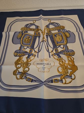 Seidenschal Hermès "Brides de Gala"