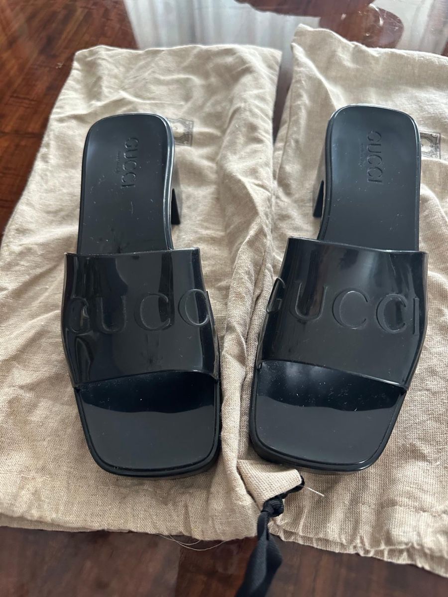 Gucci Scarpe da donna: Gucci Badesandale Gr36 – Usato da Forch venduto da Fjelltoppen73 1