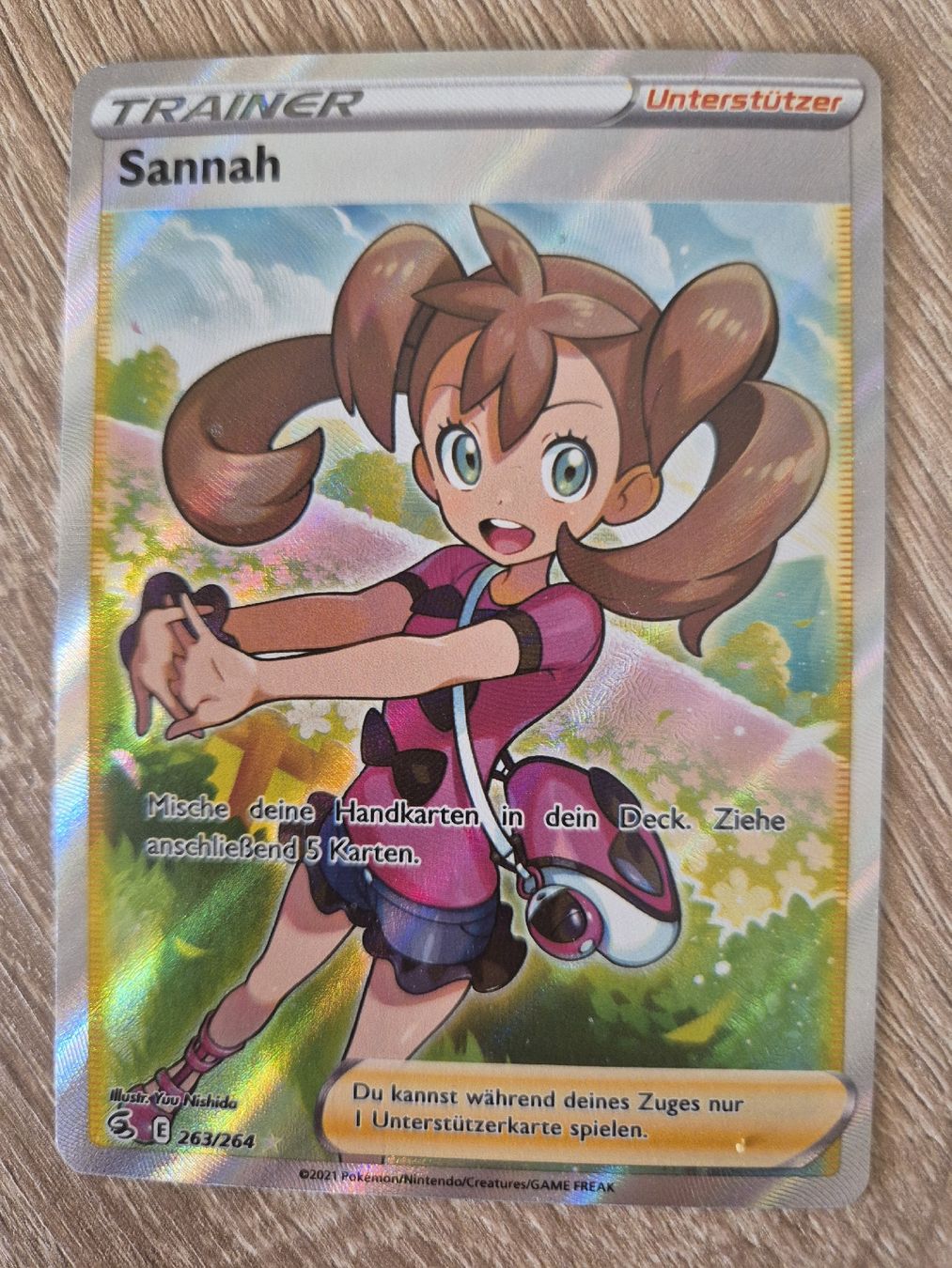 Pokémon Carte collezionabili: Sannah / Shauna - Full Art 263/264 - DE – Usato da Basel venduto da Sahrinia