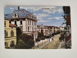 Kreuzlingen Hauptstrasse um 1918, mit ...