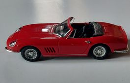 Ferrari 275 GTS Spider Modellauto Rot, Sammlerstück!