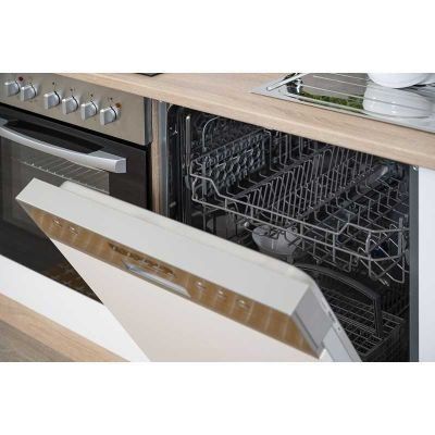 Komplettküchen: 698 - Küchenzeile Singleküche 250cm Eiche/Sägerau/Grau – Neu und originalverpackt aus Wallenwil von toesstalvertrieb 8