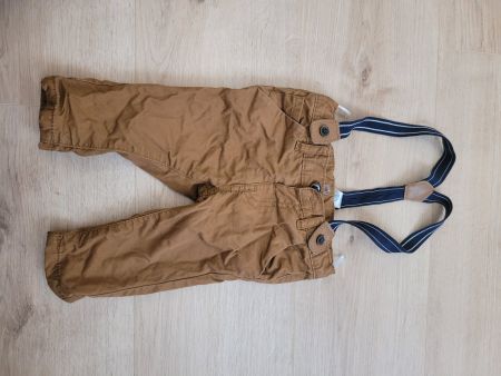 Elegante Hose mit Trägern Grösse 68