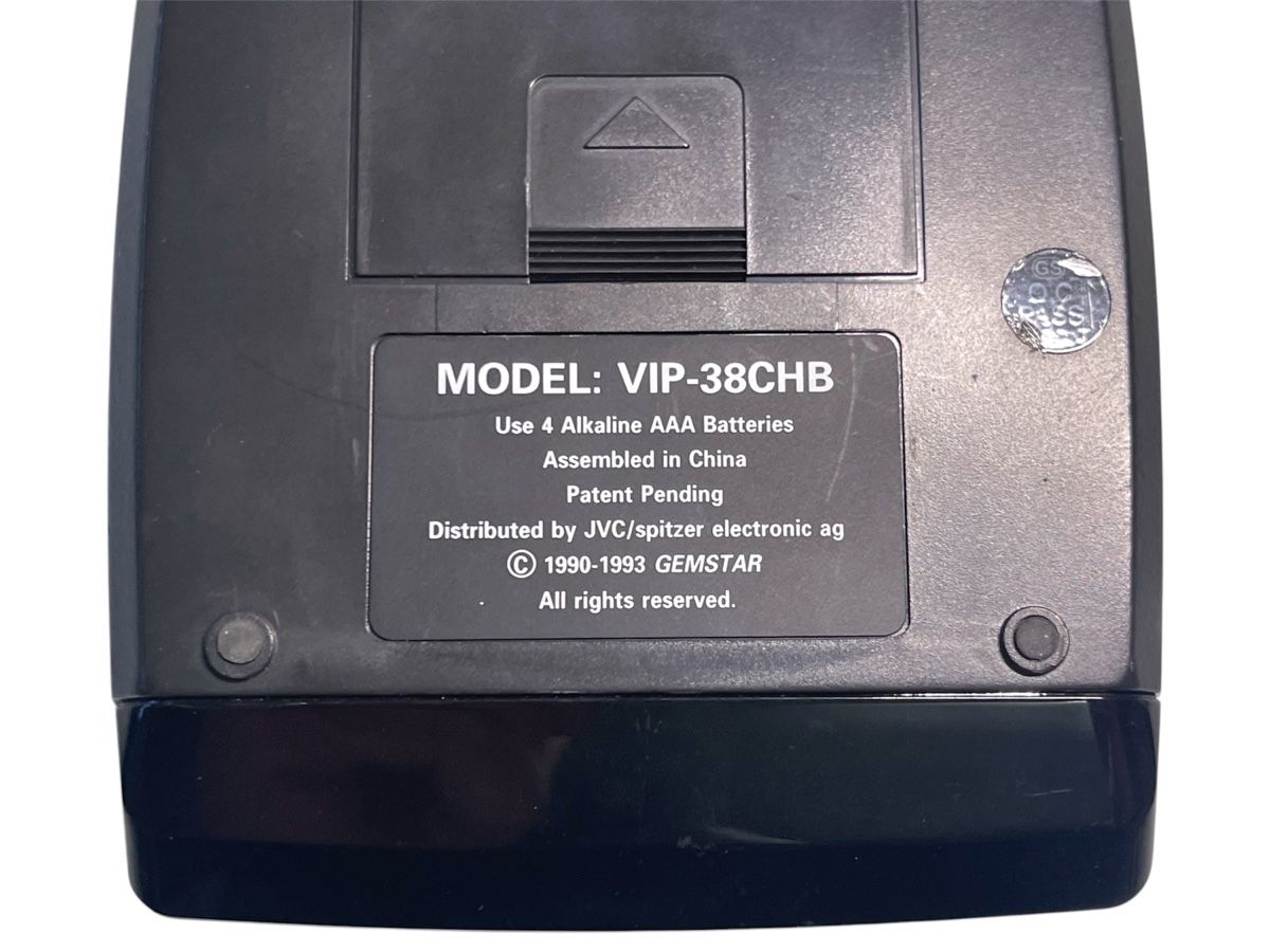JVC Registratori: JVC ShowView Programmierer VIP-38CHB für VHS Recorder – Difettoso da Luzern venduto da woti-shop 9