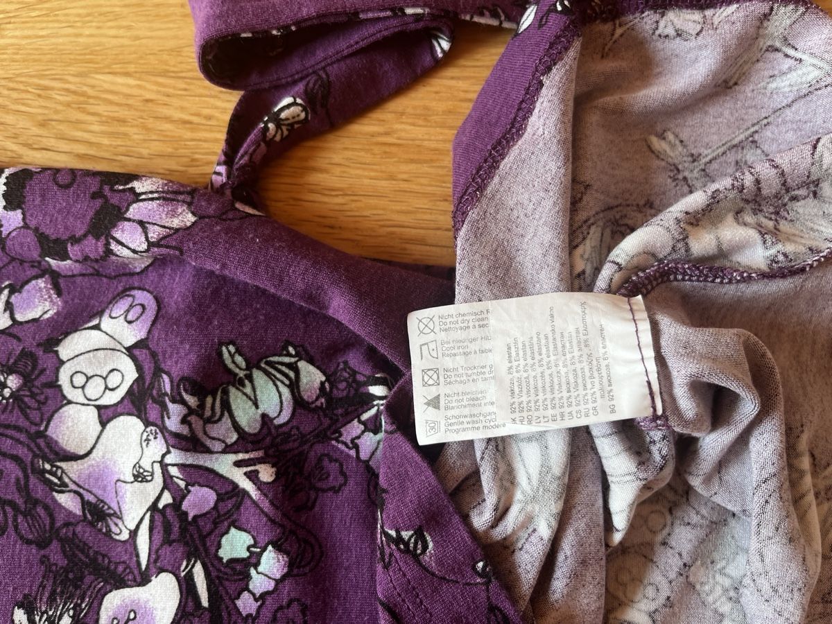 S.Oliver Vestiti: s.Oliver Kleid / Lila / Blumenmuster / Gr. 36 – Usato da Hünibach venduto da s.leptir 5