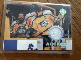 Roman Josi SCB NHL Jersey Hockey Card 