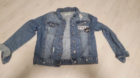 Tally Weijl Damen Jeansjacke, Gr. 40, cooler Look