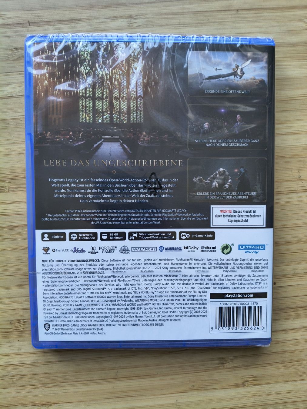 Giochi: Hogwarts Legacy Sealed (PS 5) – Nuovo e nell'imballaggio originale da Riedholz venduto da ste_96cd 1