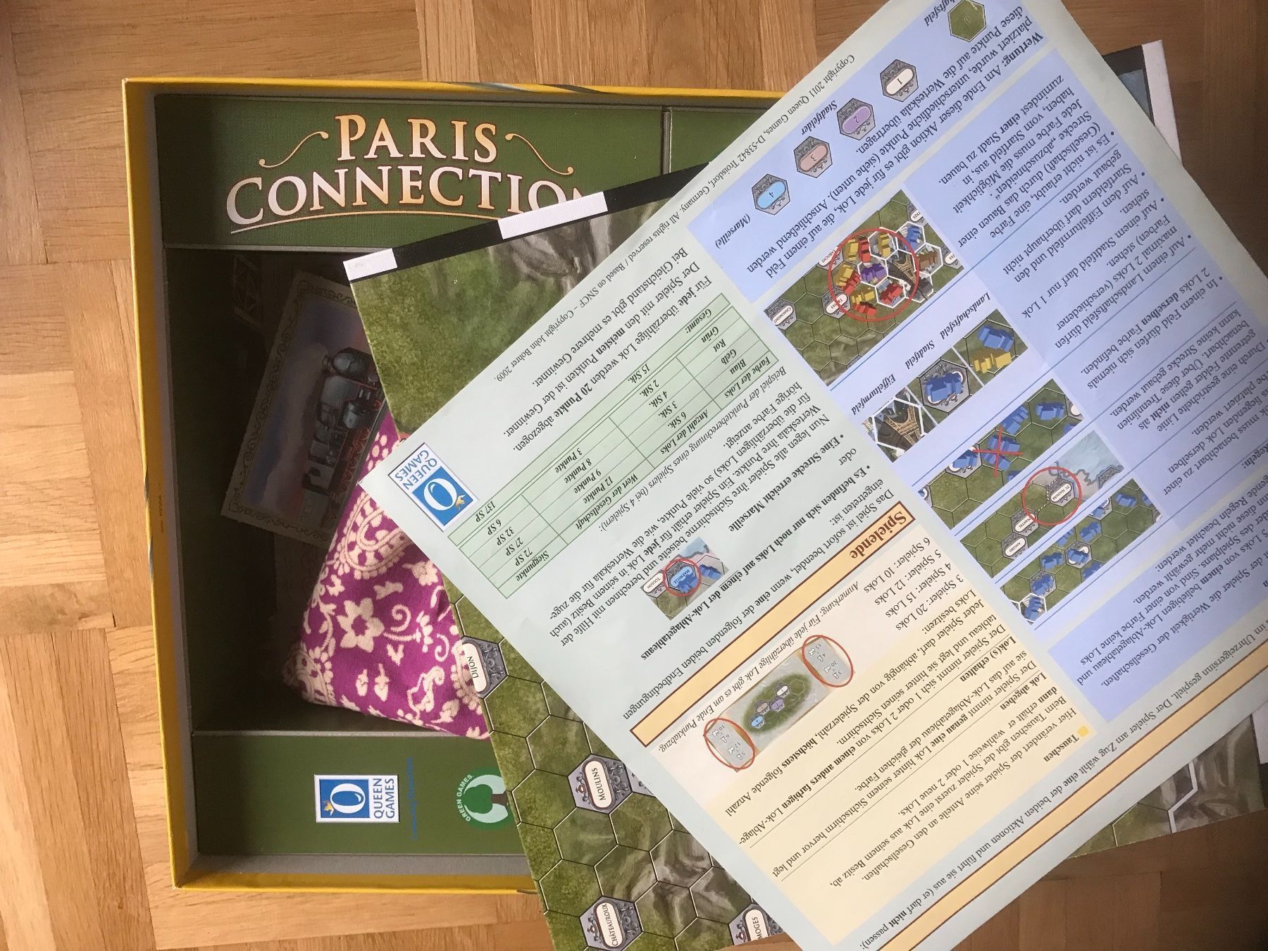 Giochi: Paris Connection - Brettspiel – Nuovo (secondo la descrizione) da Zürich venduto da Malcom 1