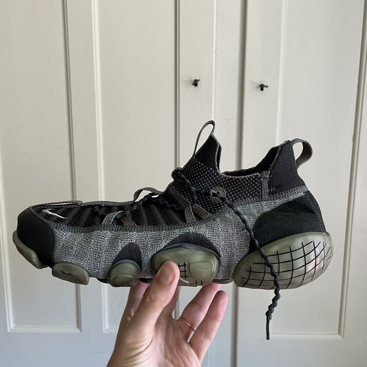 Nike Chaussures hommes: Nike ISPA Link - Schwarz Medium Olive - 46 – Neuf (Voir description) à Biel/Bienne par juliebazzini 1