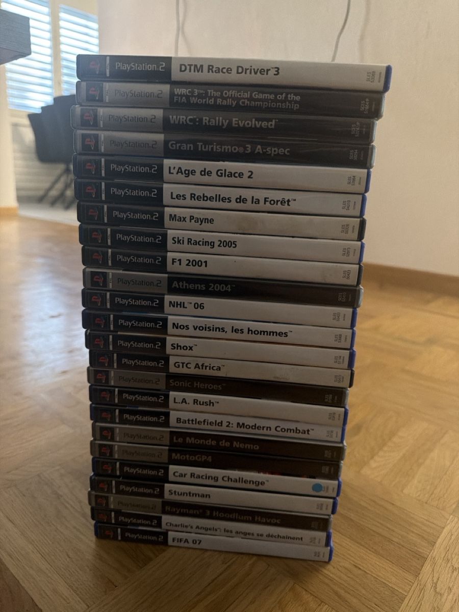 Sony Giochi: 24 jeux PS2 – Usato da Estavayer-le-Lac venduto da JPMendes27