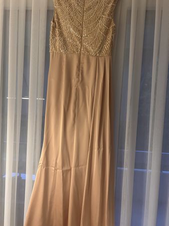 Abendkleid Perlen beibesetzt Grösse L 