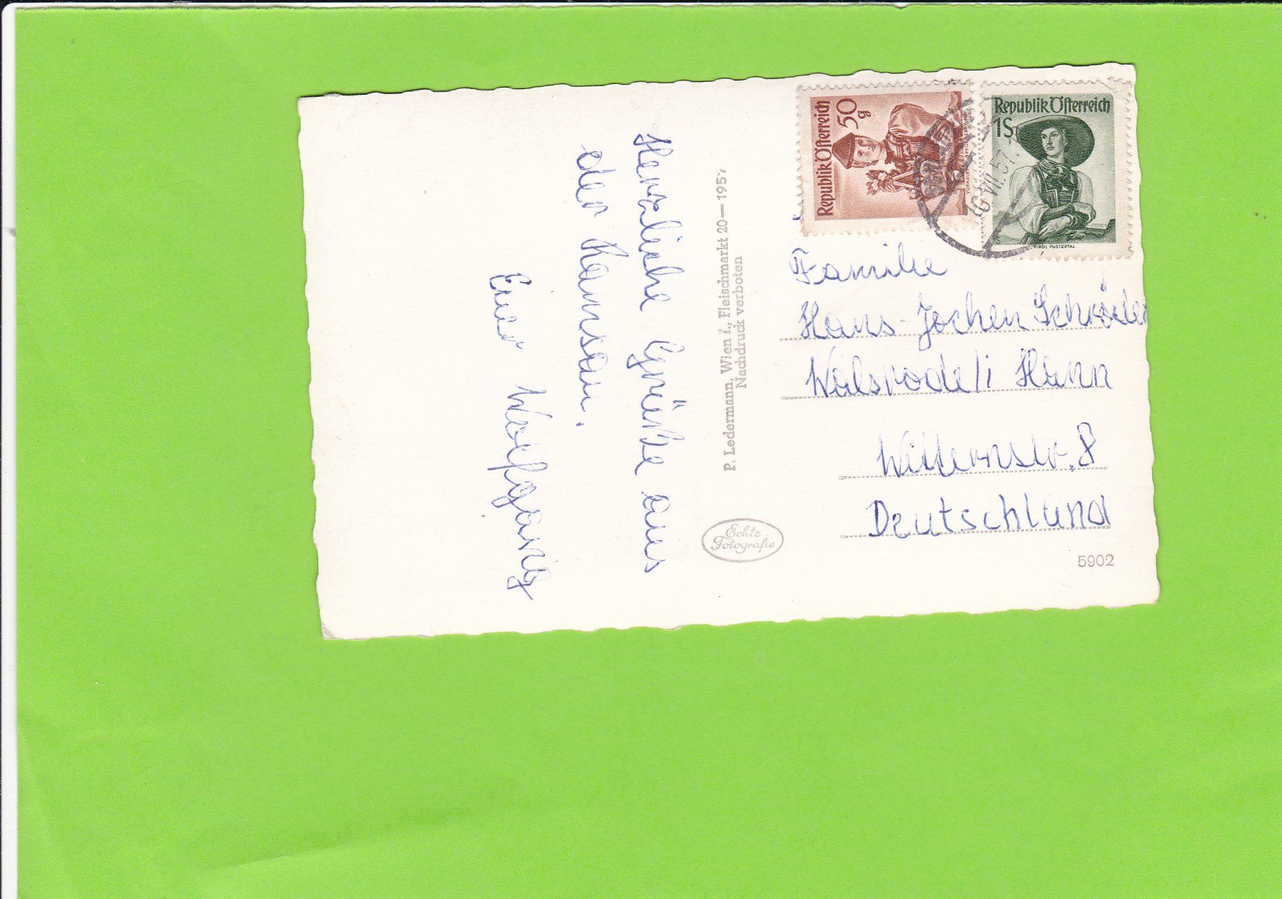Cartes postales: Gruss aus der schönen RAMSAU – D'occasion à St. Peterzell par neckertal 1