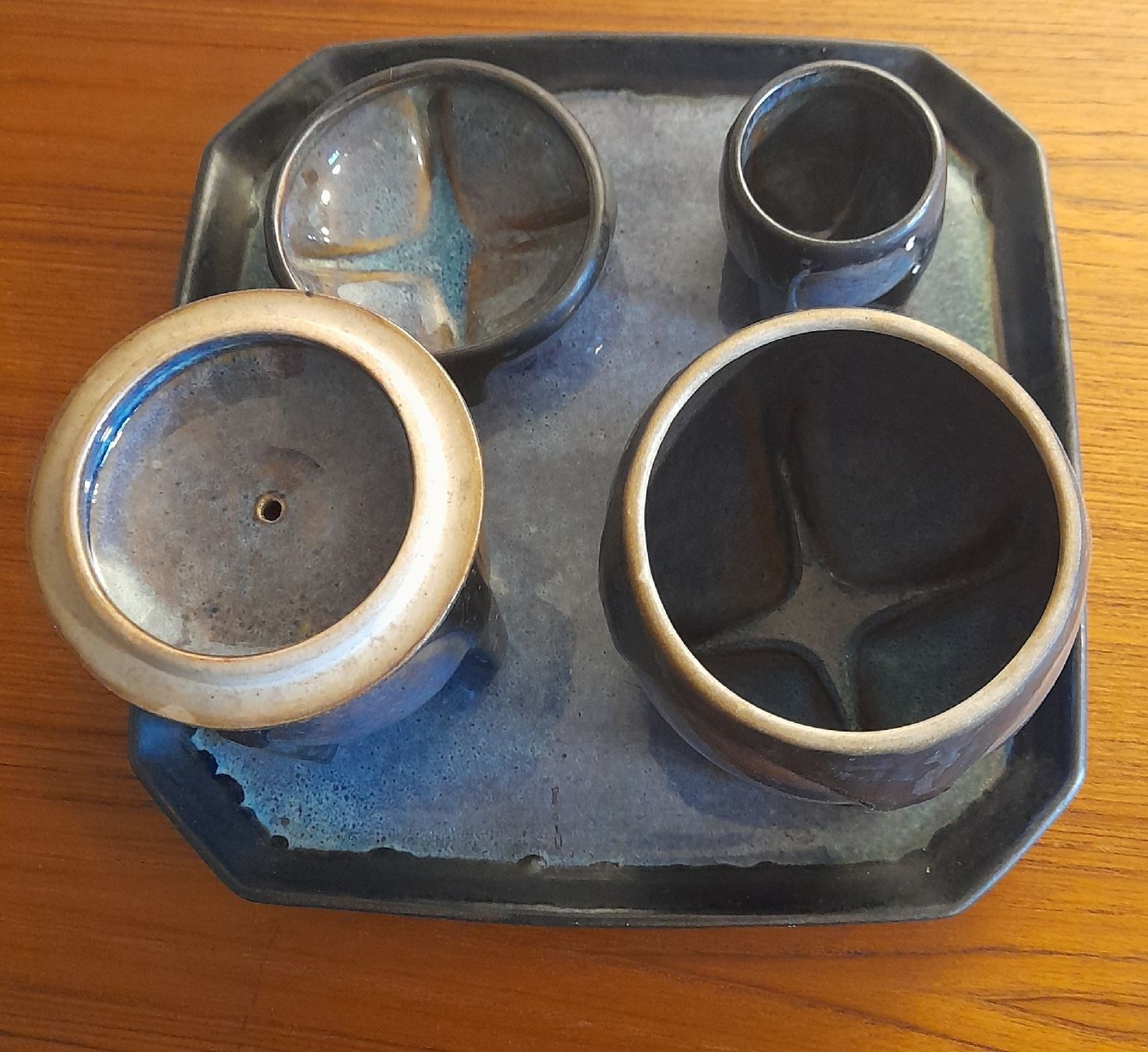 Schalen: Rares Denbac Jugendstil Tabak Service – Gebraucht aus Haslen AI von Vintagelix 3
