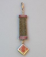 TASCHENUHRKETTE CHATELAINE 19 JH. SILBER 800