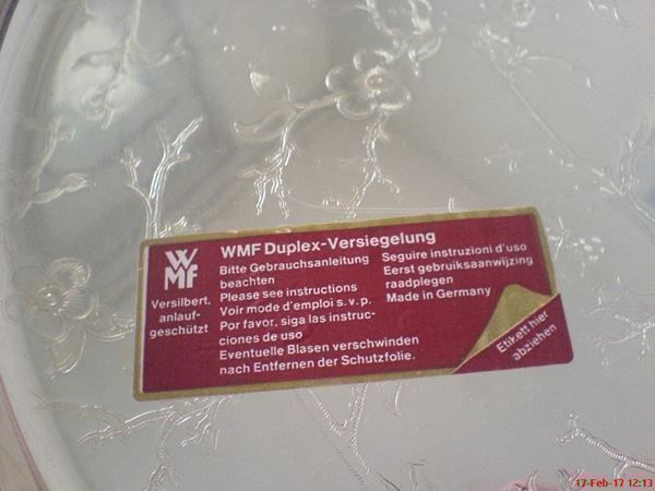WMF Piatti di portata: schönes, grosses WMf Tablar versilbert – Usato da Oftringen venduto da andrax 1