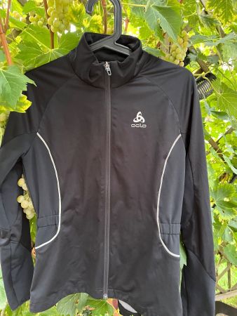 ODLO Laufjacke/Sportjacke, schwarz