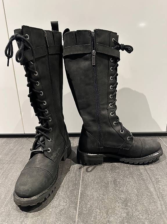 Harley-Davidson Damenschuhe: Harley Davidson Stiefel hoch, Gr.40 – Gebraucht aus Affoltern am Albis von Indicator 1